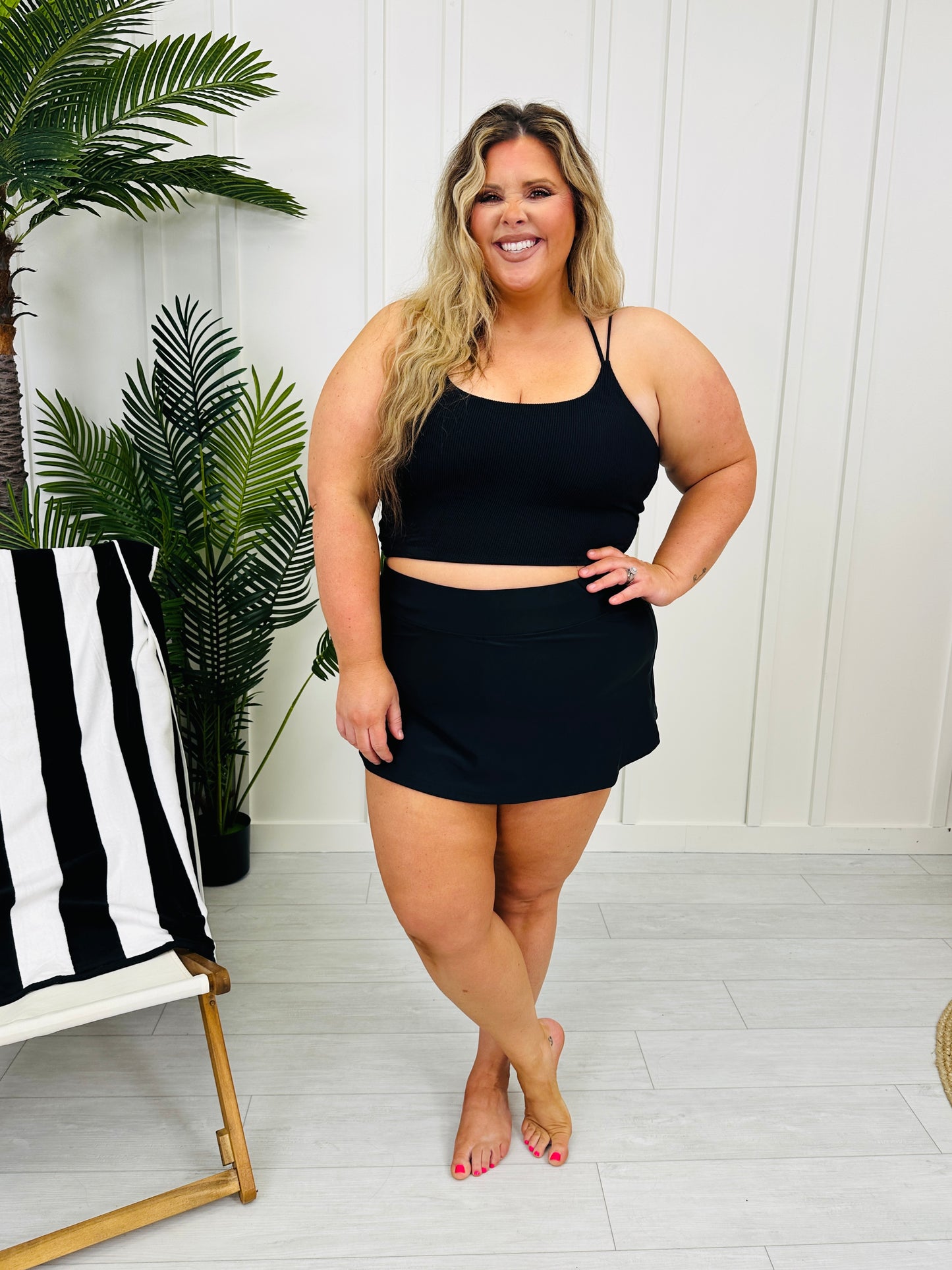 Swim Skirt In Black
