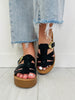 Effortless Edge Sandals In Black
