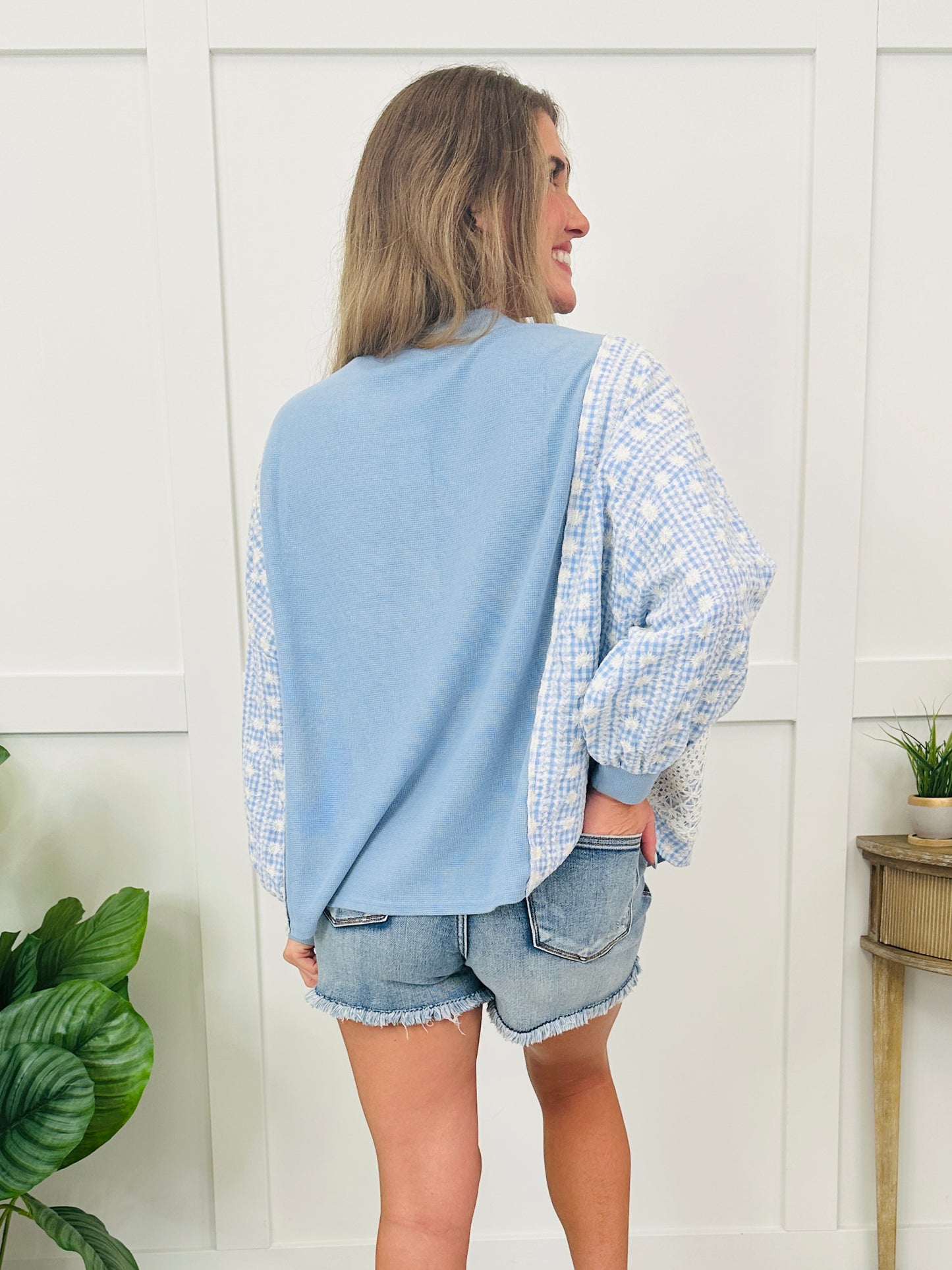 Sweetwater Top In Light Blue