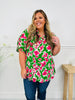 Radiate Sunshine Top in Anna Maria Print