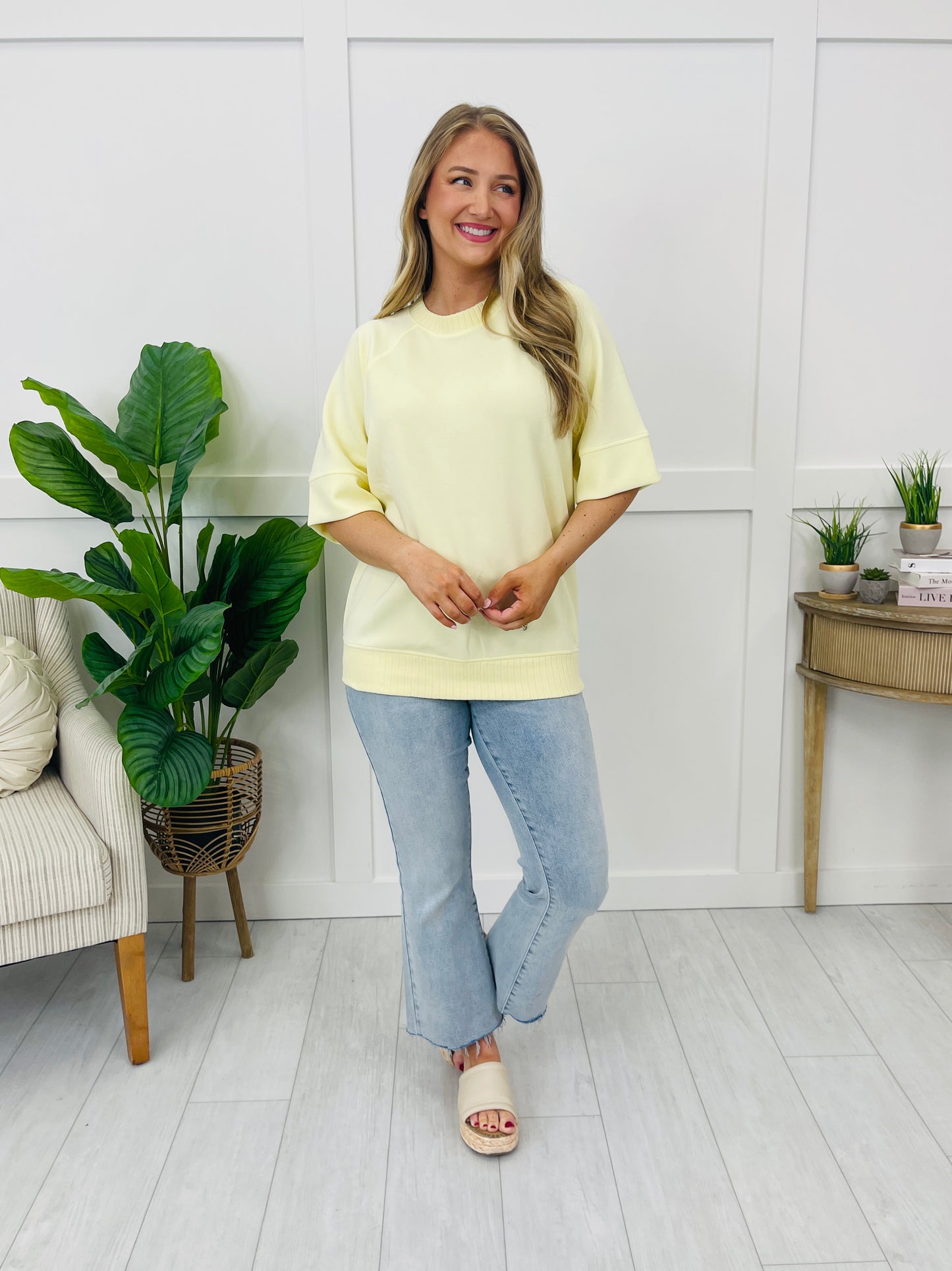 The Soft Form Top In Multiple Colors
