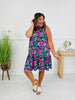 The Gone Coastal Dress In Bethany Beach Print