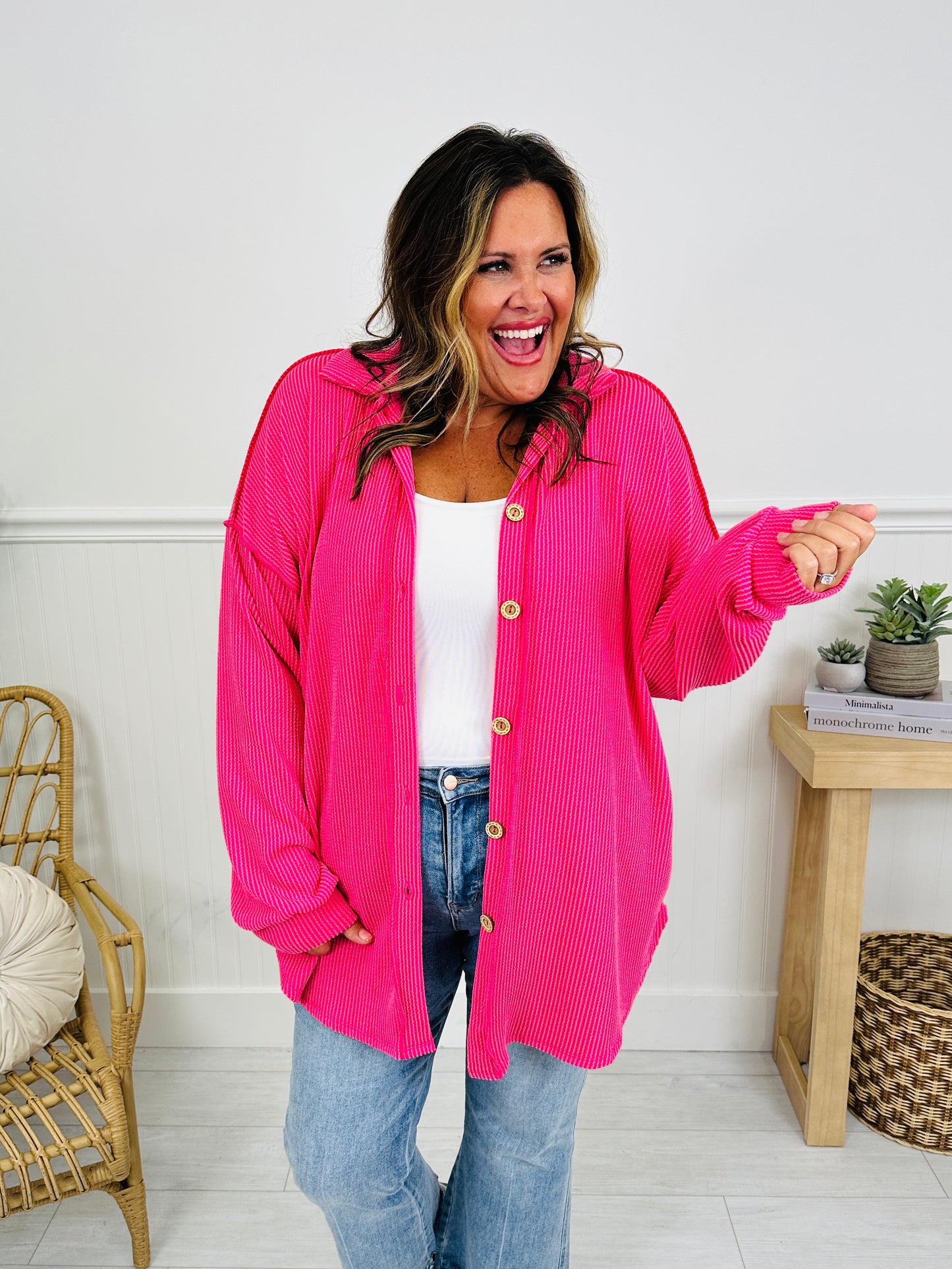 Color Crush Shacket in Multiple Colors