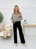 Judy Blue Mistletoe Magic Corduroy Wide Leg Trousers in Reg/Curvy