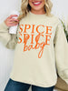 Spice Spice Baby Graphic Crewneck Sweatshirt