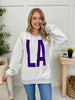 Louisiana Reversible LA Graphic Crewneck Sweatshirt