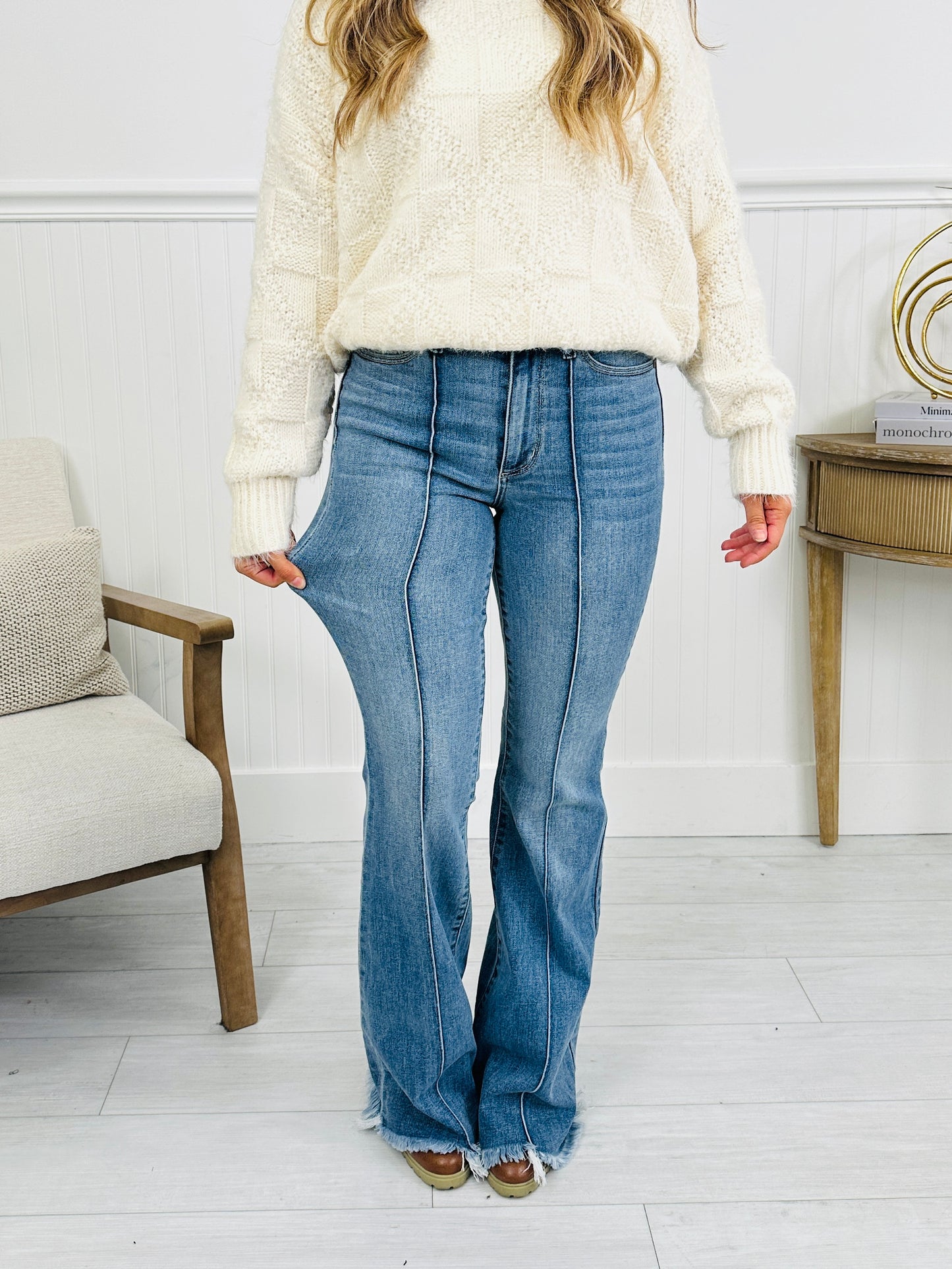 Judy Blue Anything But Ordinary Flare Jeans