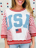 Stars, Stripes & Style Pullover