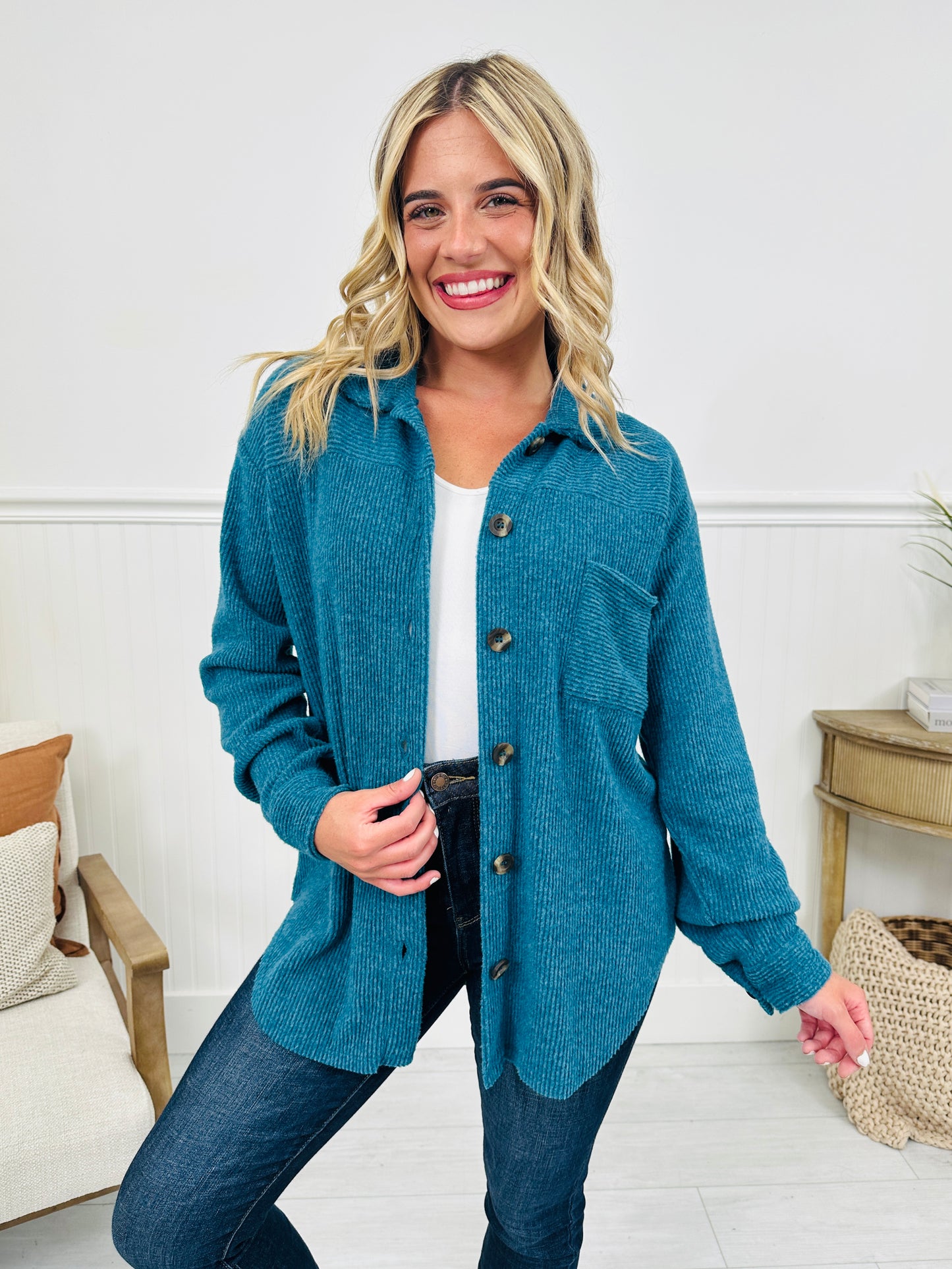 Time To Lounge Shacket- Multiple Colors!