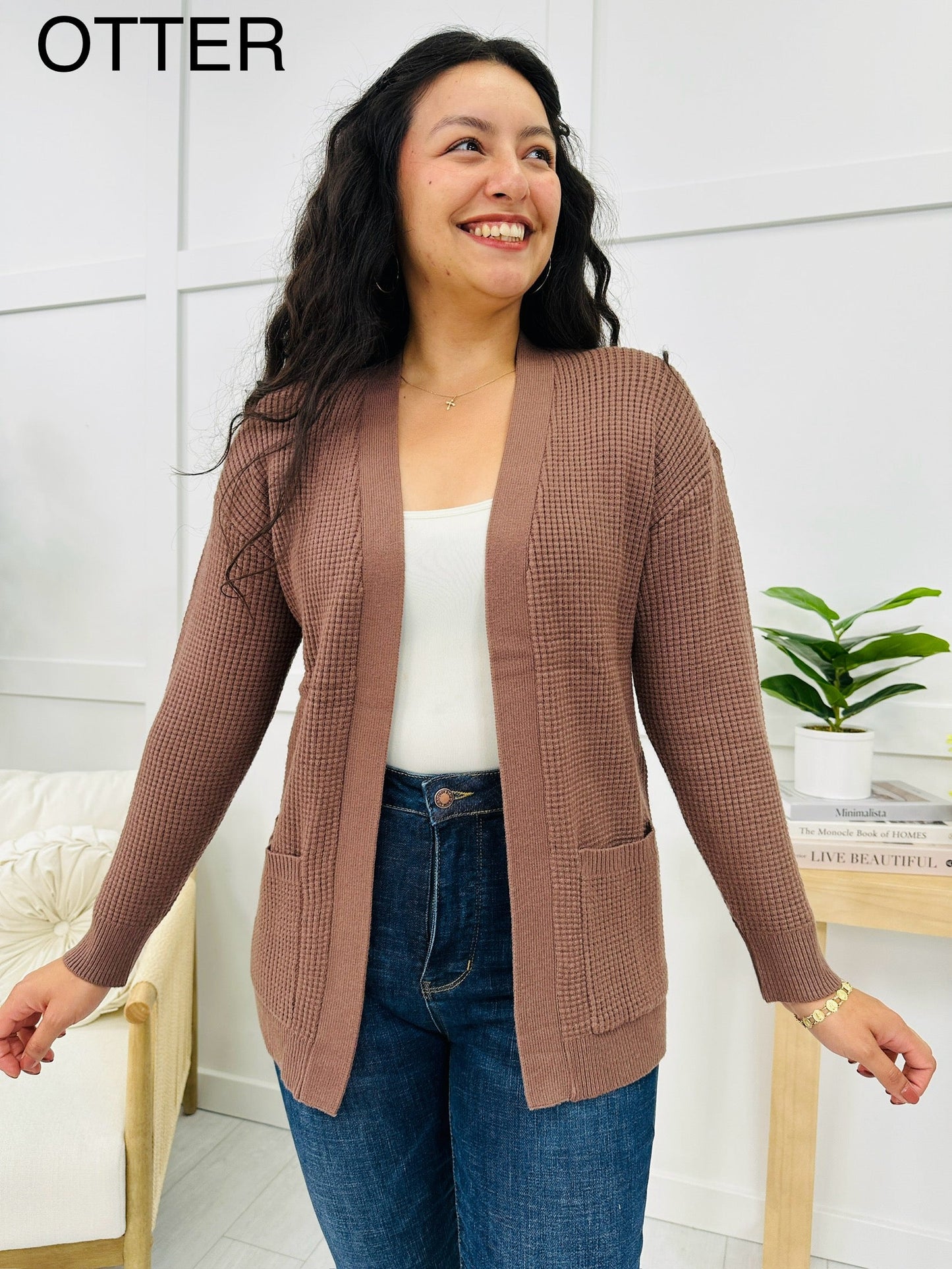 In Her Own World Cardigan- Multiple Colors!