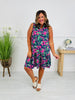 The Gone Coastal Dress In Bethany Beach Print