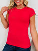 Simple But Stylish Short Sleeve Shapewear In Multiple Colors