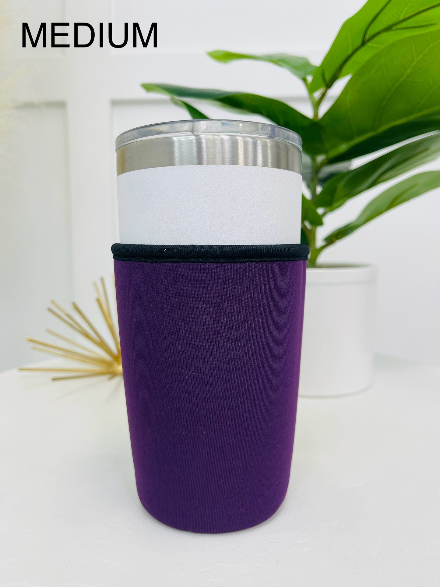 Purple Iced Drink Sleeve- Multiple Sizes!