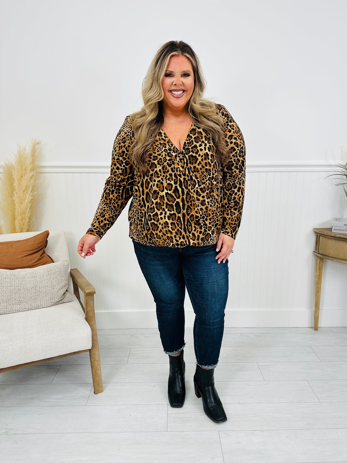 Run Wild Wrapped Top