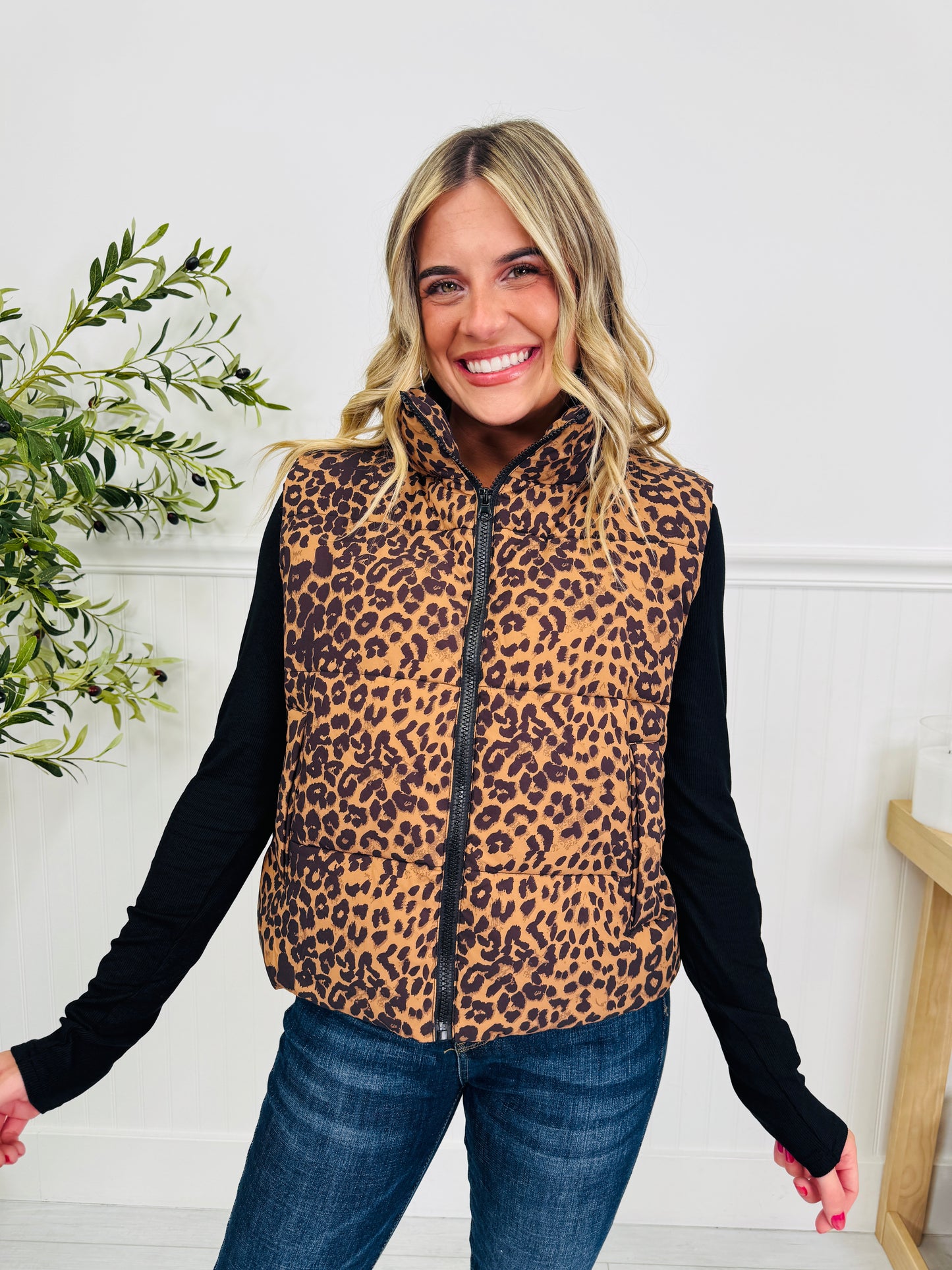 Spotted In Style Puffer Vest