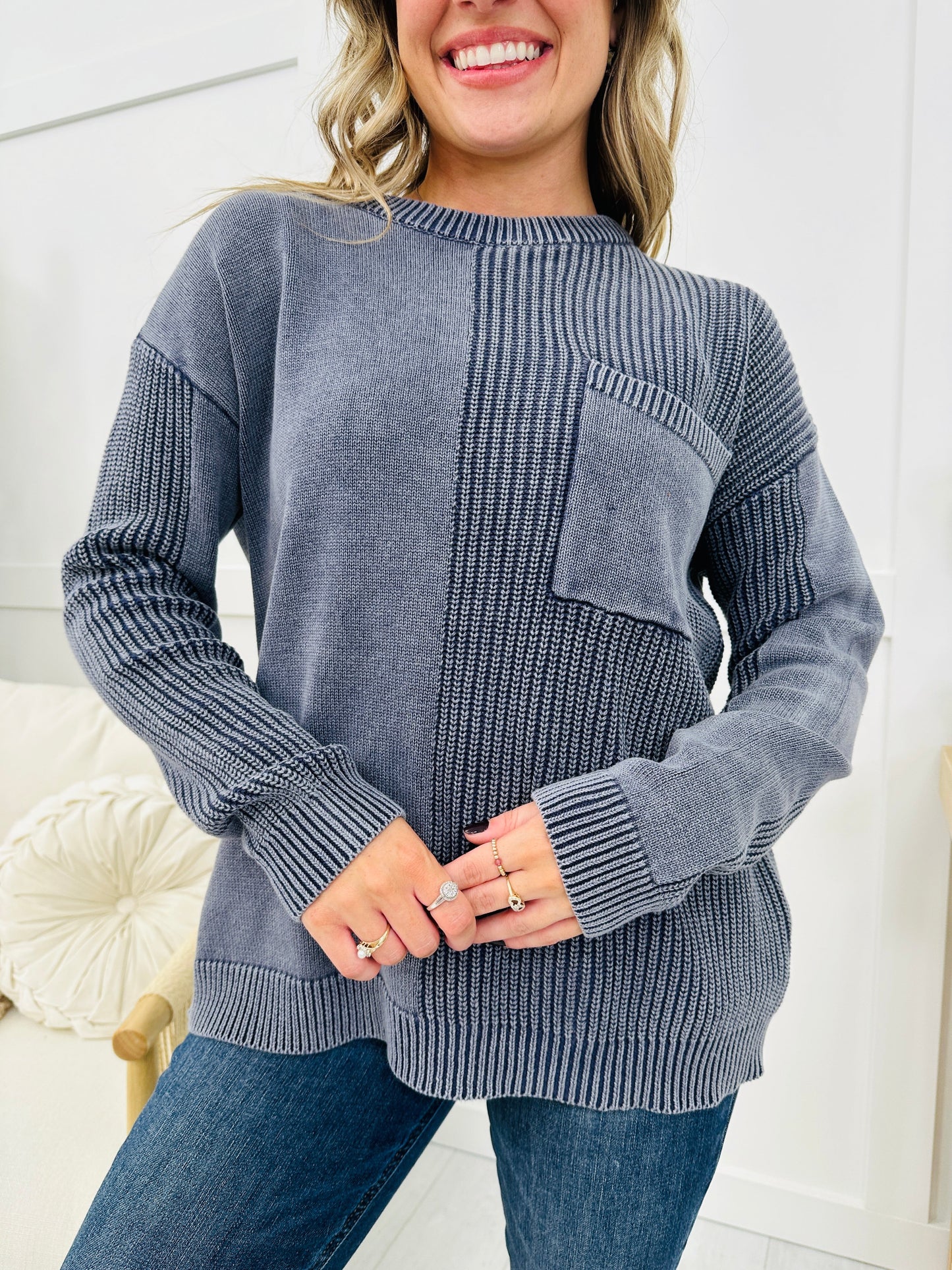 Bundled Up Together Sweater- Multiple Colors!