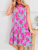 The Gone Coastal Dress In Naples Print