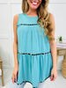 Play It Light Tank Top In Multiple Colors Array
