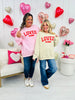 LOVED John 3:16 Graphic Crewneck Sweatshirt in Two Colors