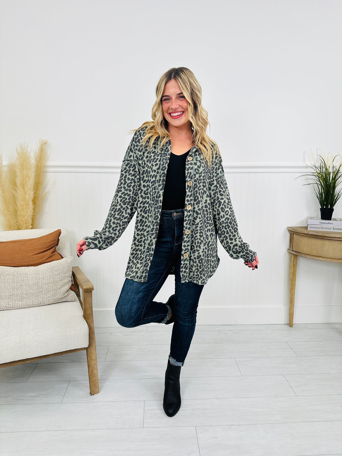 Wild At Heart Shacket- Multiple Colors!