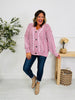 Comfort Calling Cardigan In Wine