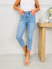Easy Fit Tummy Control Capri Jeans in Three Inseams