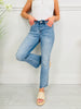 Kick Back And Relax Kick Flare Cropped Jeans