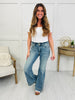 Judy Blue Main Attraction Vintage Wash Flares