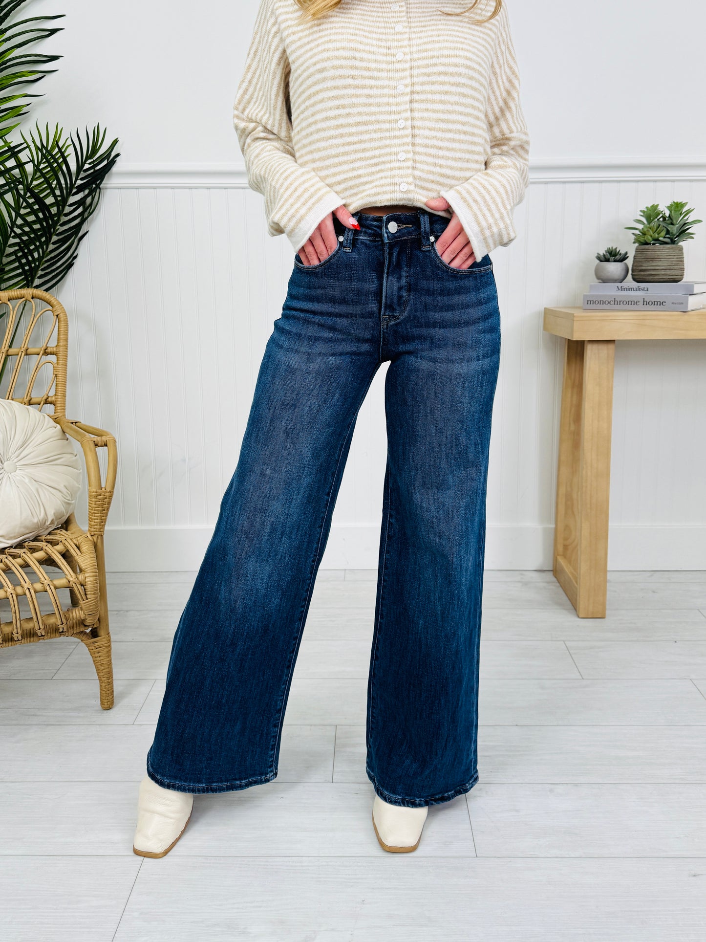 Especially Four You Wide Leg Jeans in Four Inseams