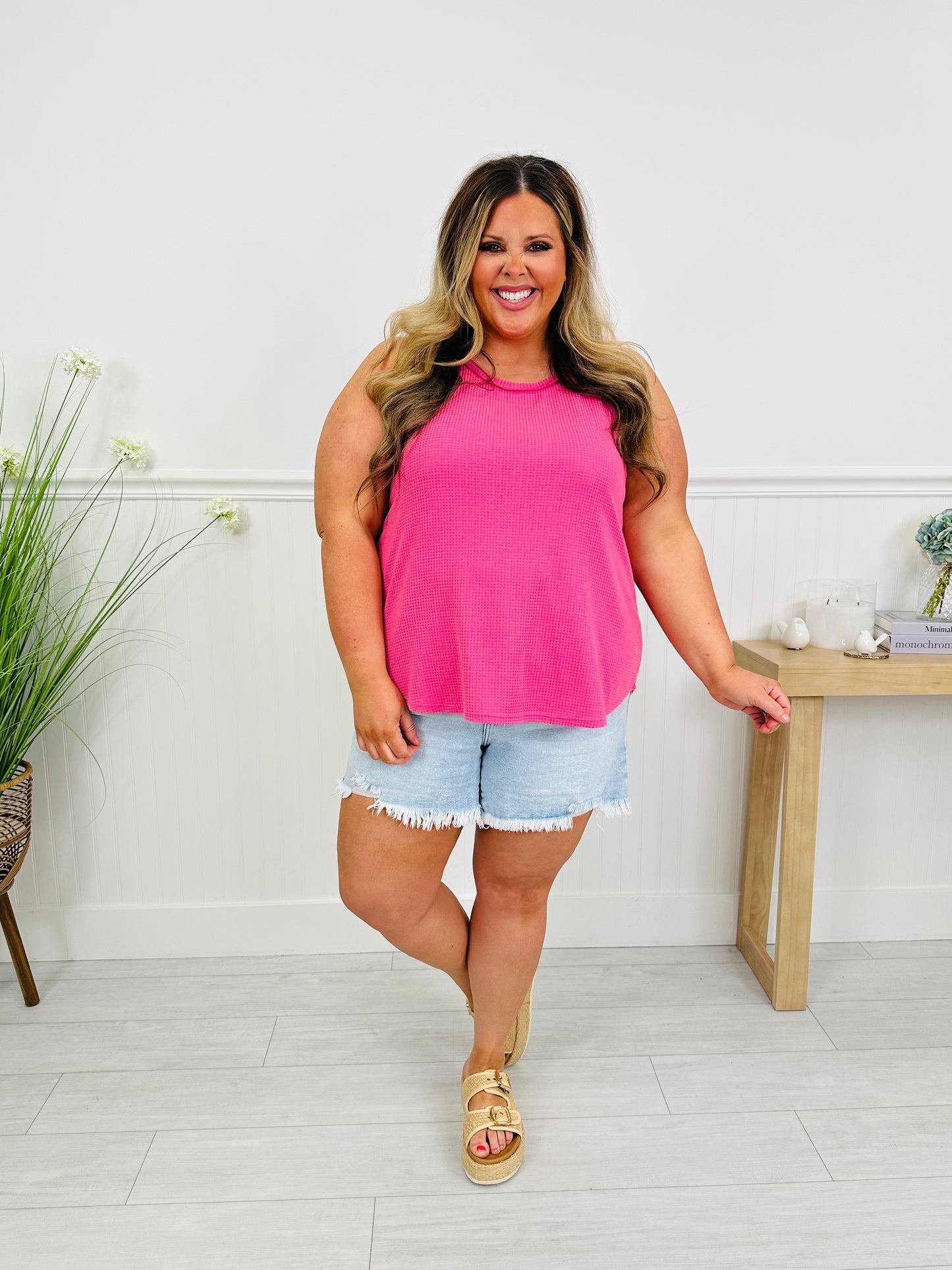 Relaxation Mode Tank Top In Multiple Colors