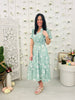 Sunday in Petals Dress In Sage
