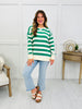 The Coastal Club Top In Kelly Green