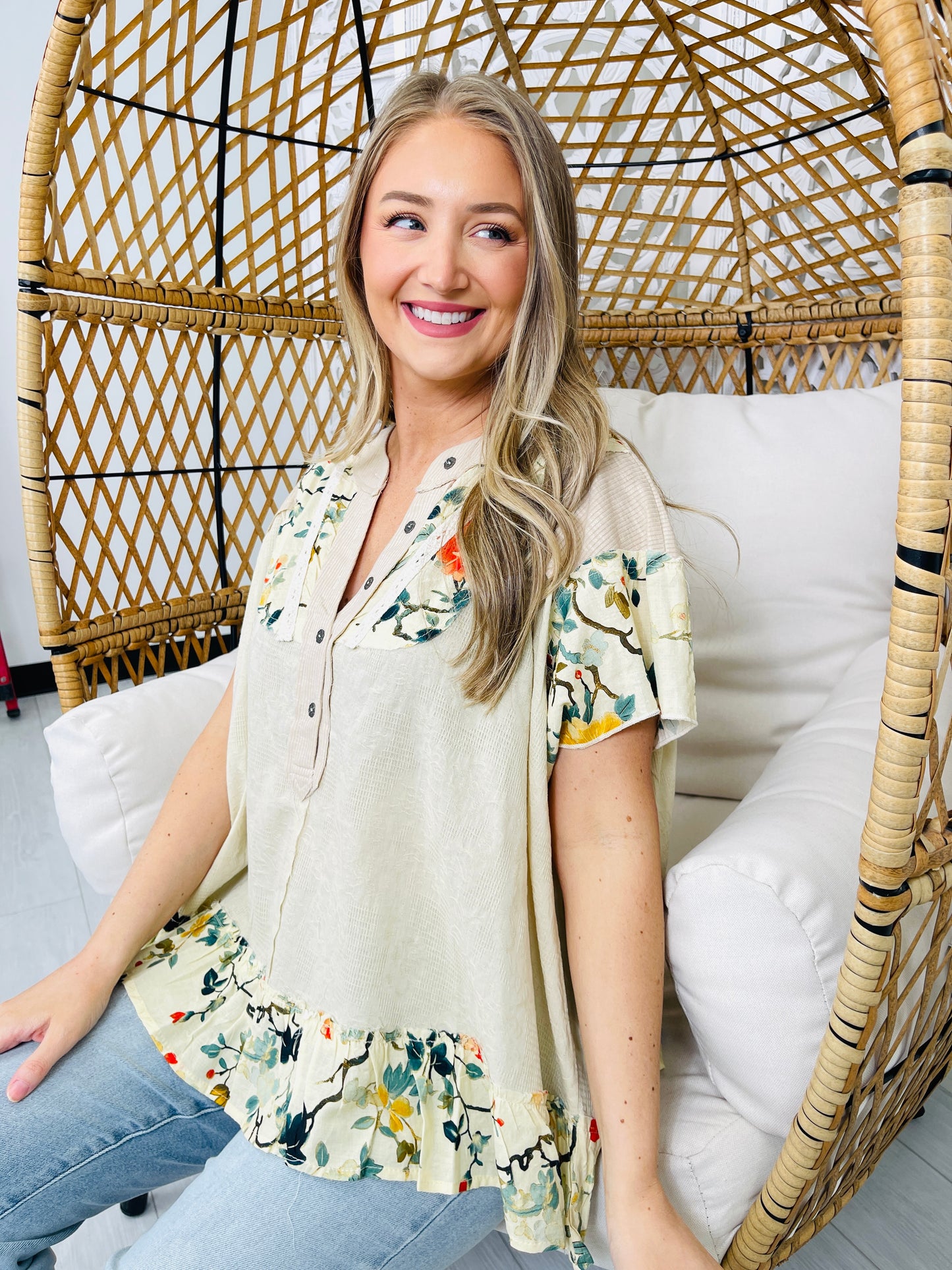 Comfort Craft Top in Almond Latte