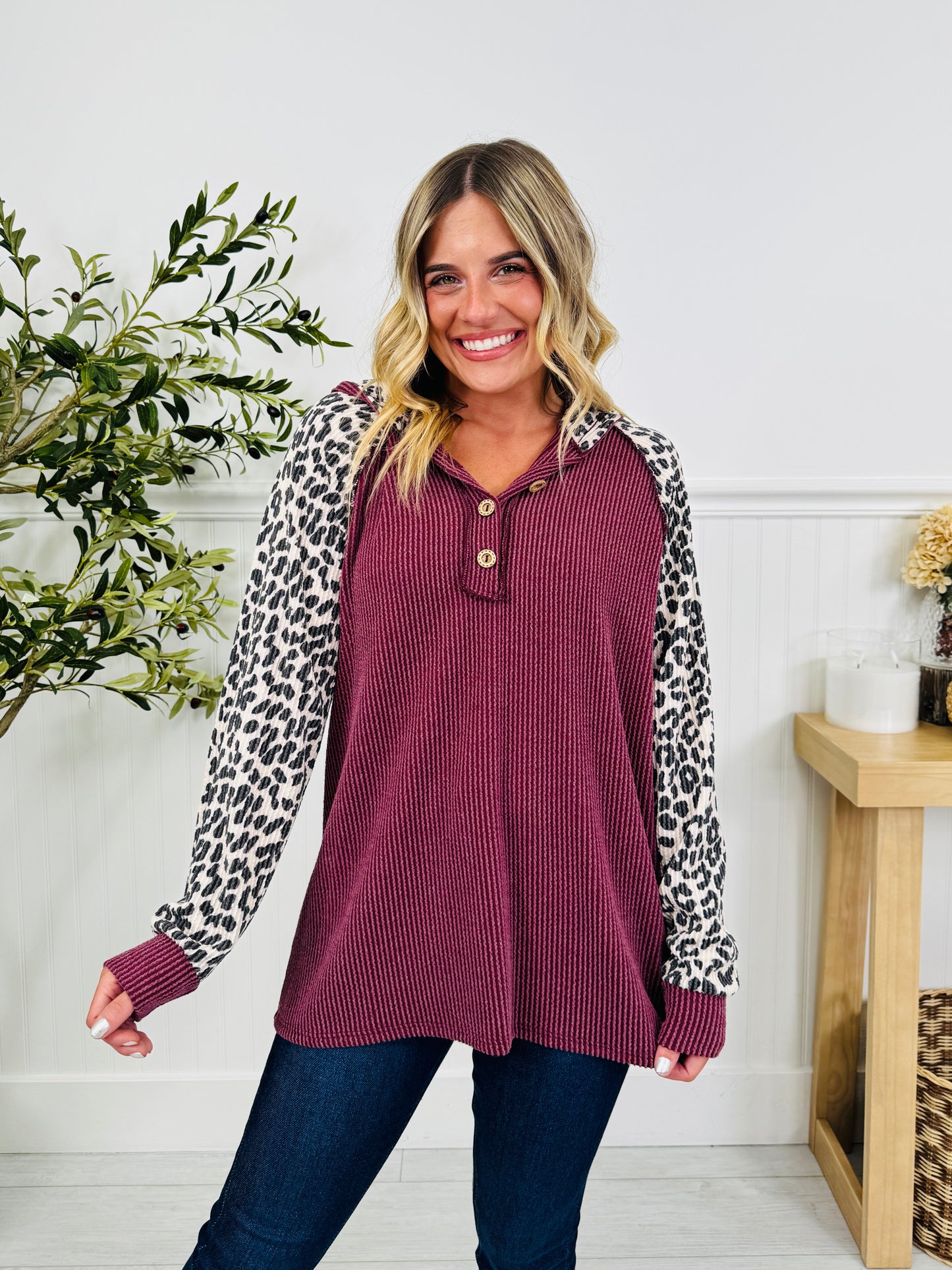 Simply Spotted Hoodie In Multiple Colors