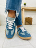 Frame Runner Sneakers in Blue Denim