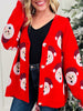 Santa Stop Here Cardigan in Multiple Colors