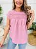 Garden Muse Top in Dusty Pink