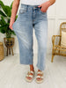 Judy Blue Breezing By Wide Leg Cropped Jeans