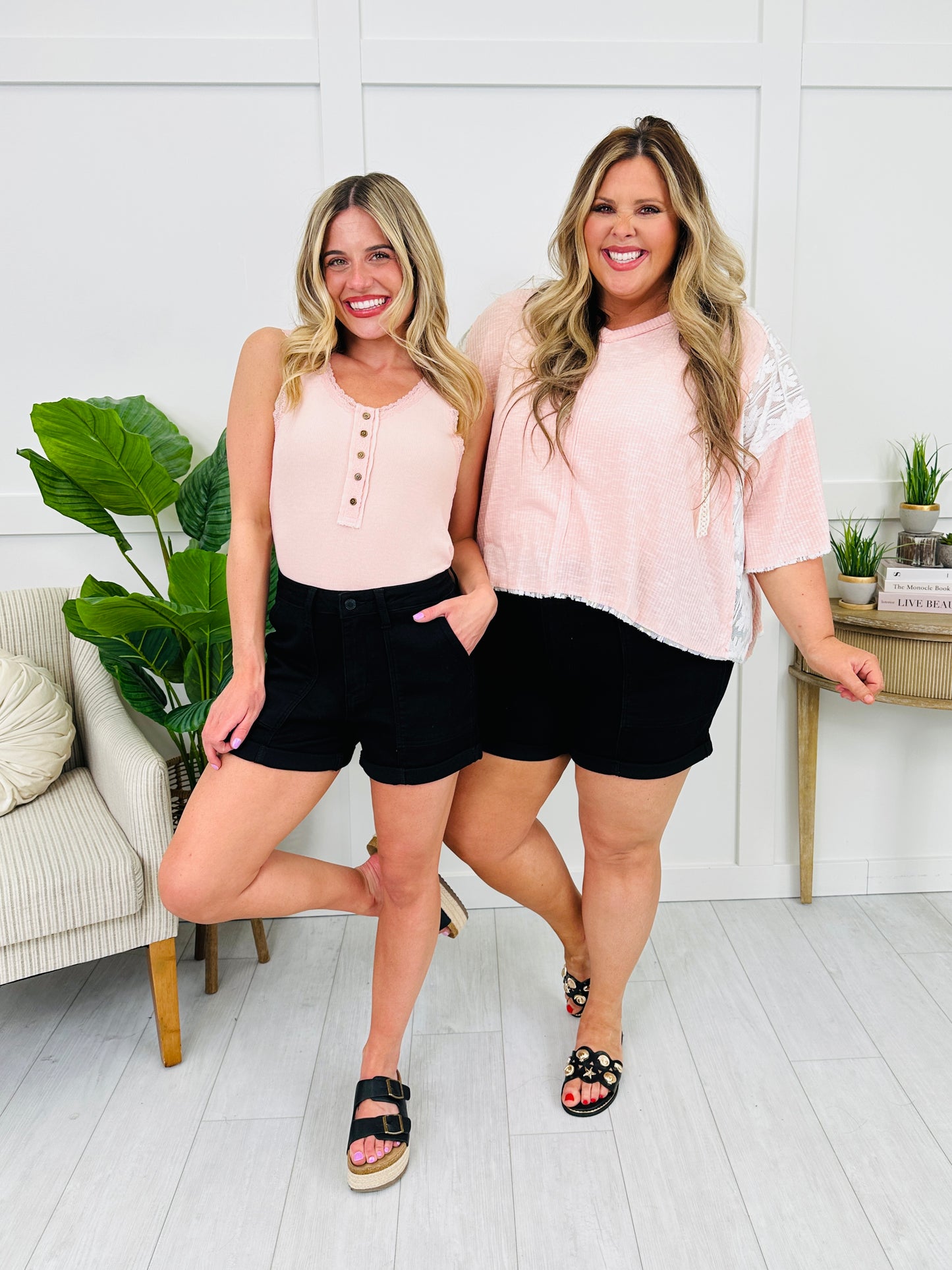 Judy Blue After Hours Weekender Shorts