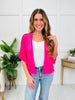 Shore Thing Cardigan in Hot Pink