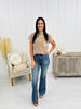 Judy Blue Stop and Stare Tummy Control Flare Jeans in Reg/Curvy