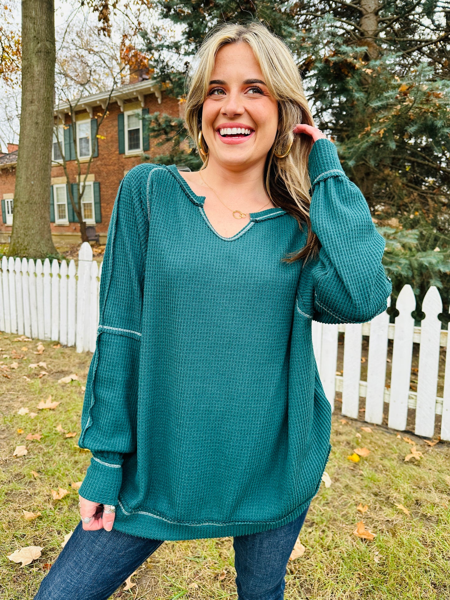 REG/CURVY Falling for Comfort Pullover- Multiple Colors!