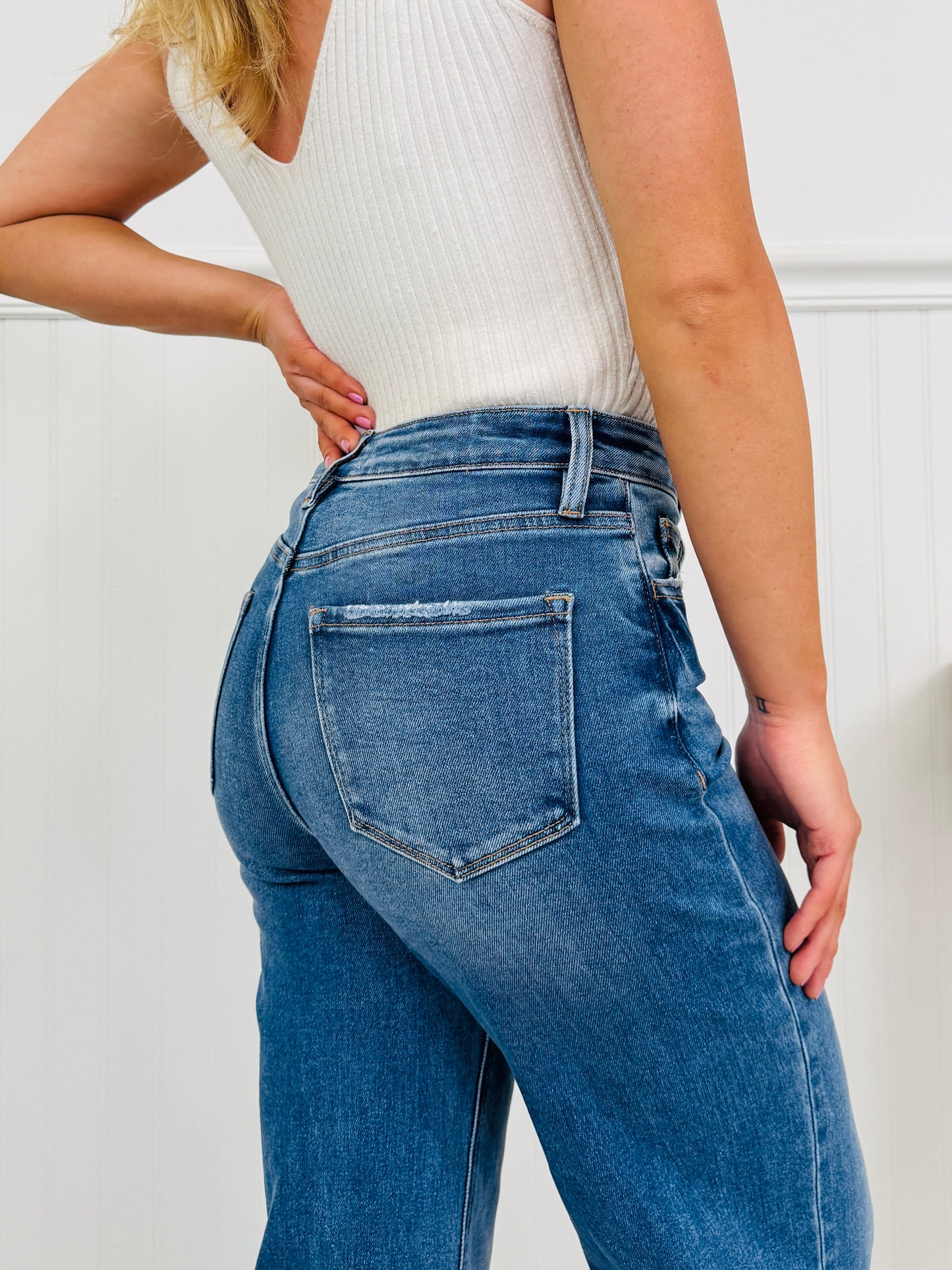 Triple Play Tummy Control Cropped Jeans in Three Inseams