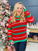 Mistletoe Stripes Sweater