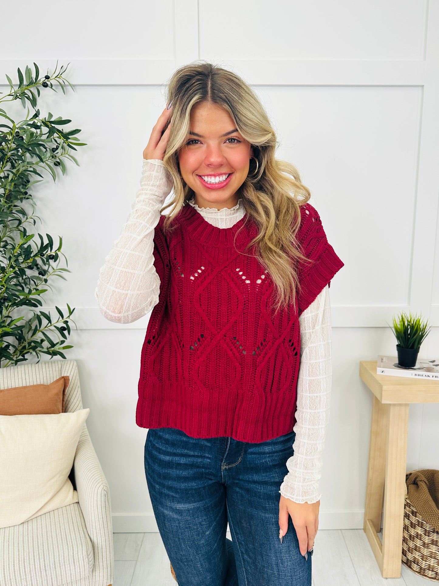 Lost In The Pattern Sweater- Multiple Colors!