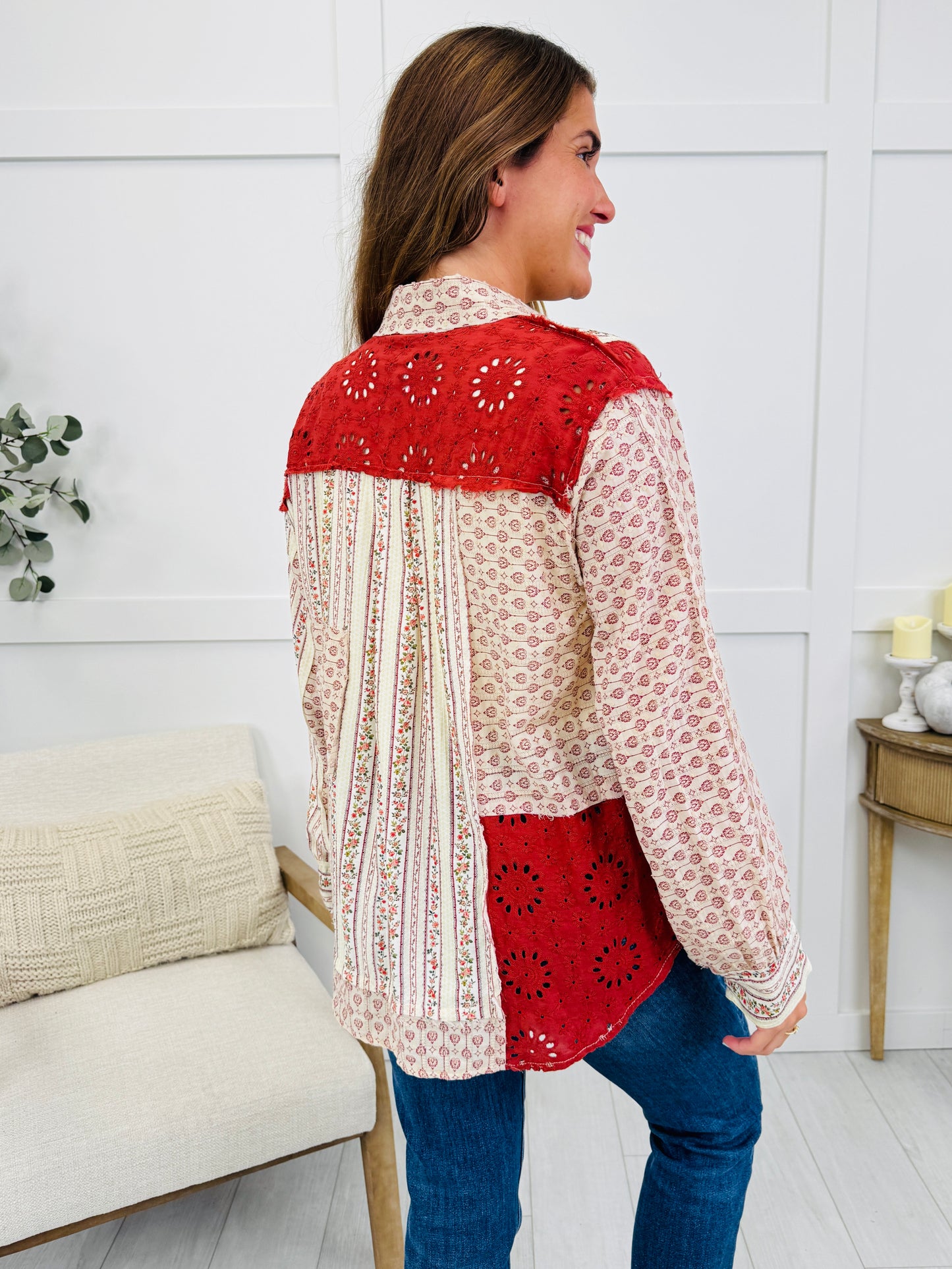 Crafted Blooms Top