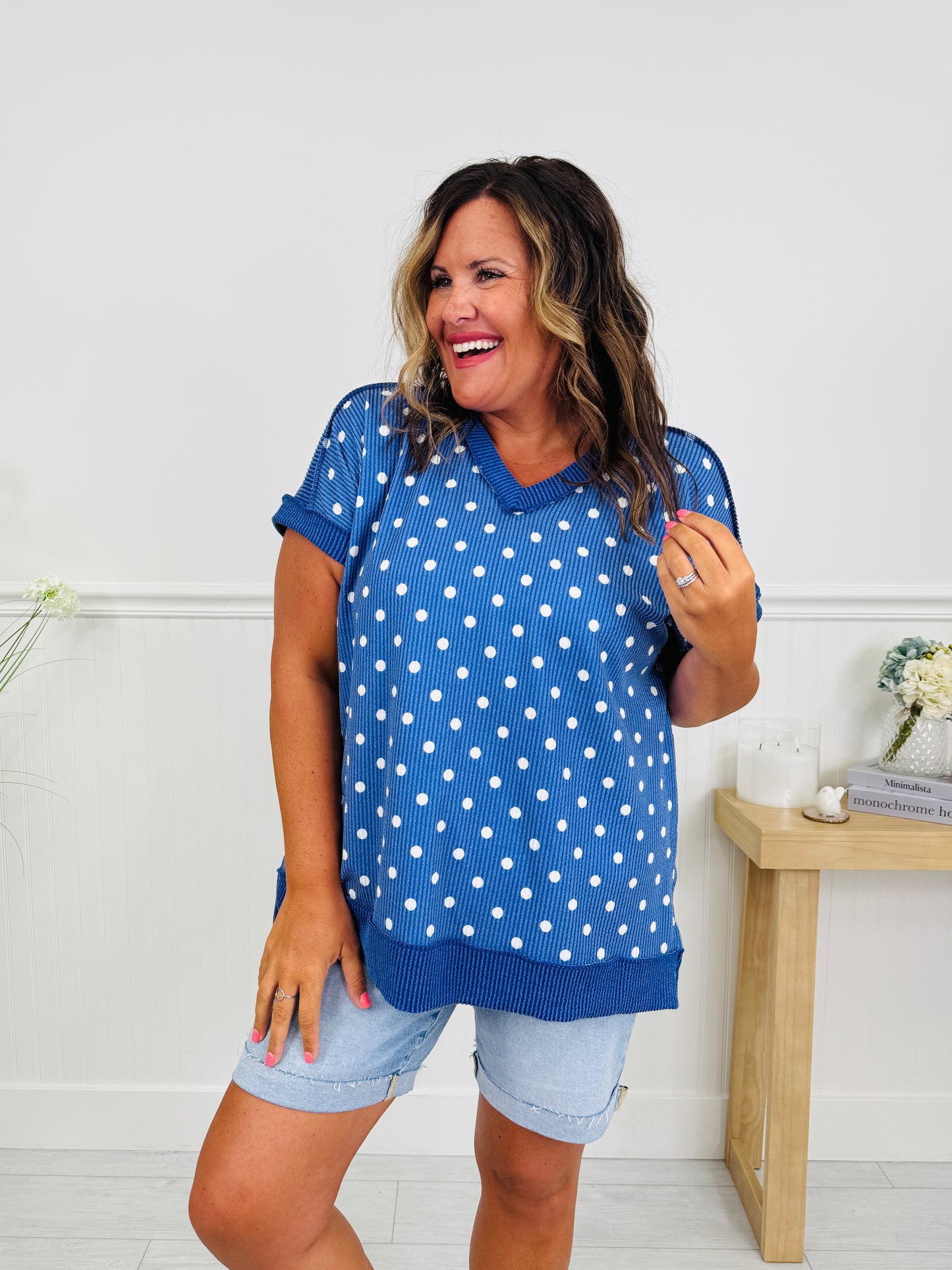 Spot on Style Polka Dot Top in Multiple Colors