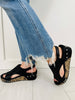 Effortless Dazzle Wedges In Black Combo