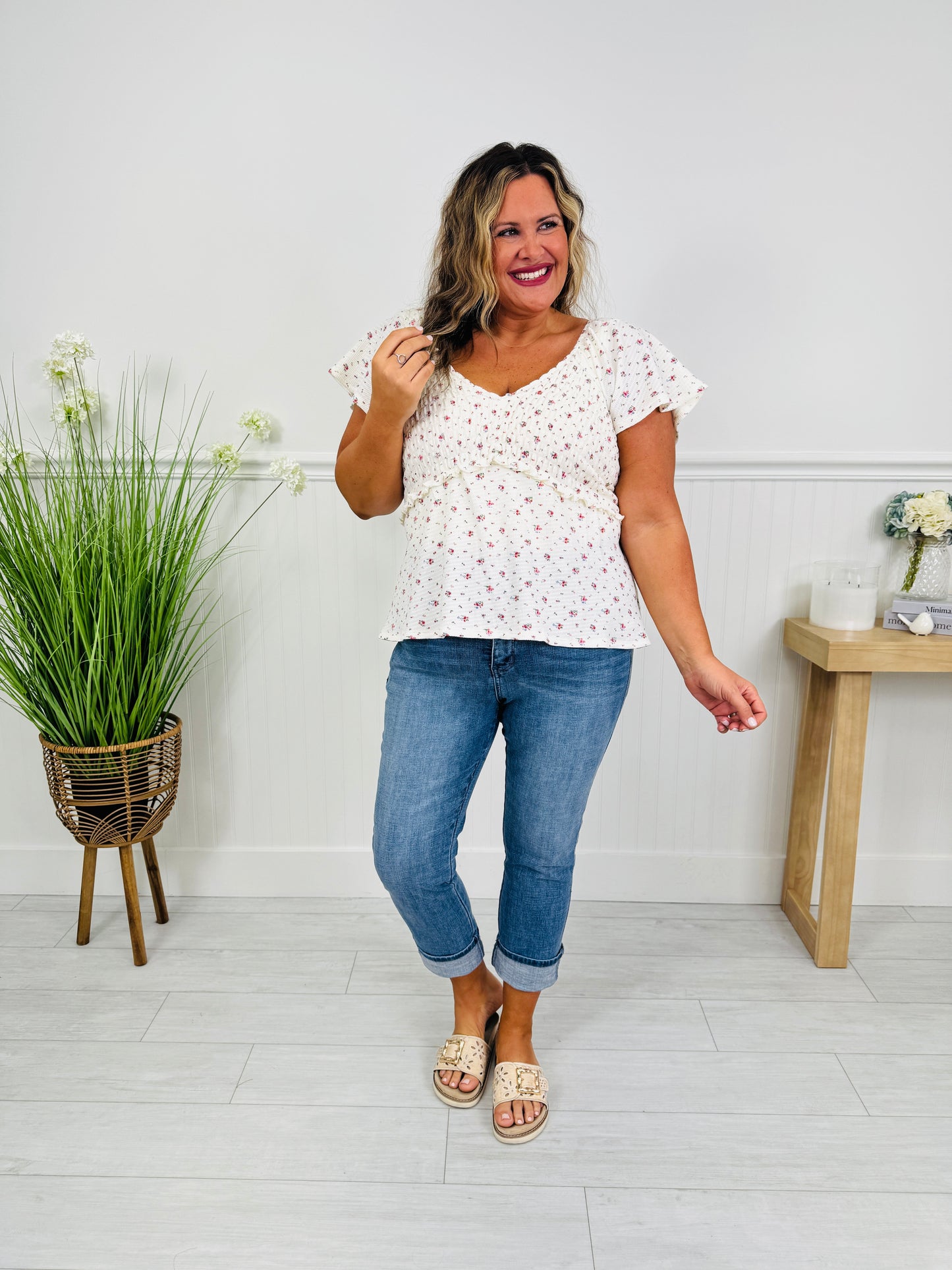 Meant For You Tummy Control Capri Jeans in Three Inseams