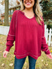 REG/CURVY Falling for Comfort Pullover- Multiple Colors!